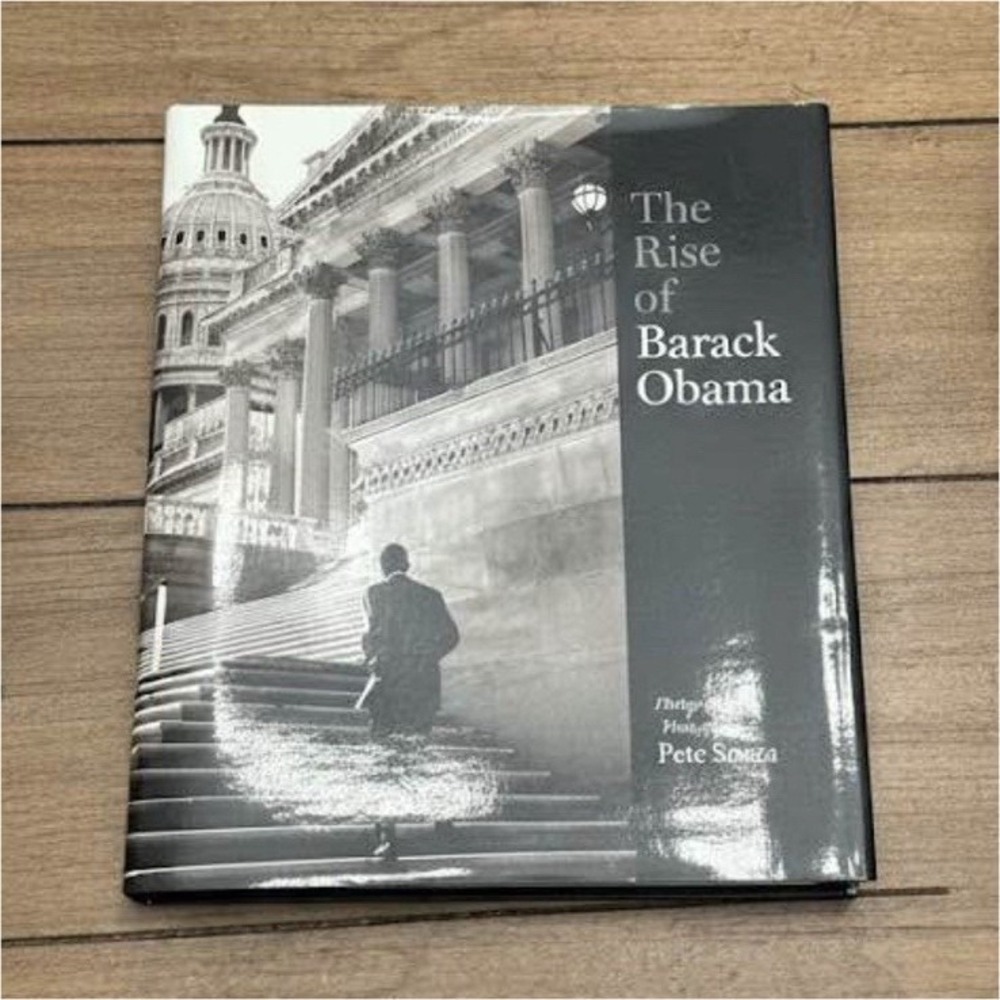 Pete Souza The Rise of Barack Obama Hardcover Illustrated Presidents Book
